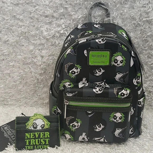 Loungefly Bags Nwt Loungefly Beetlejuice Mini Backpack And